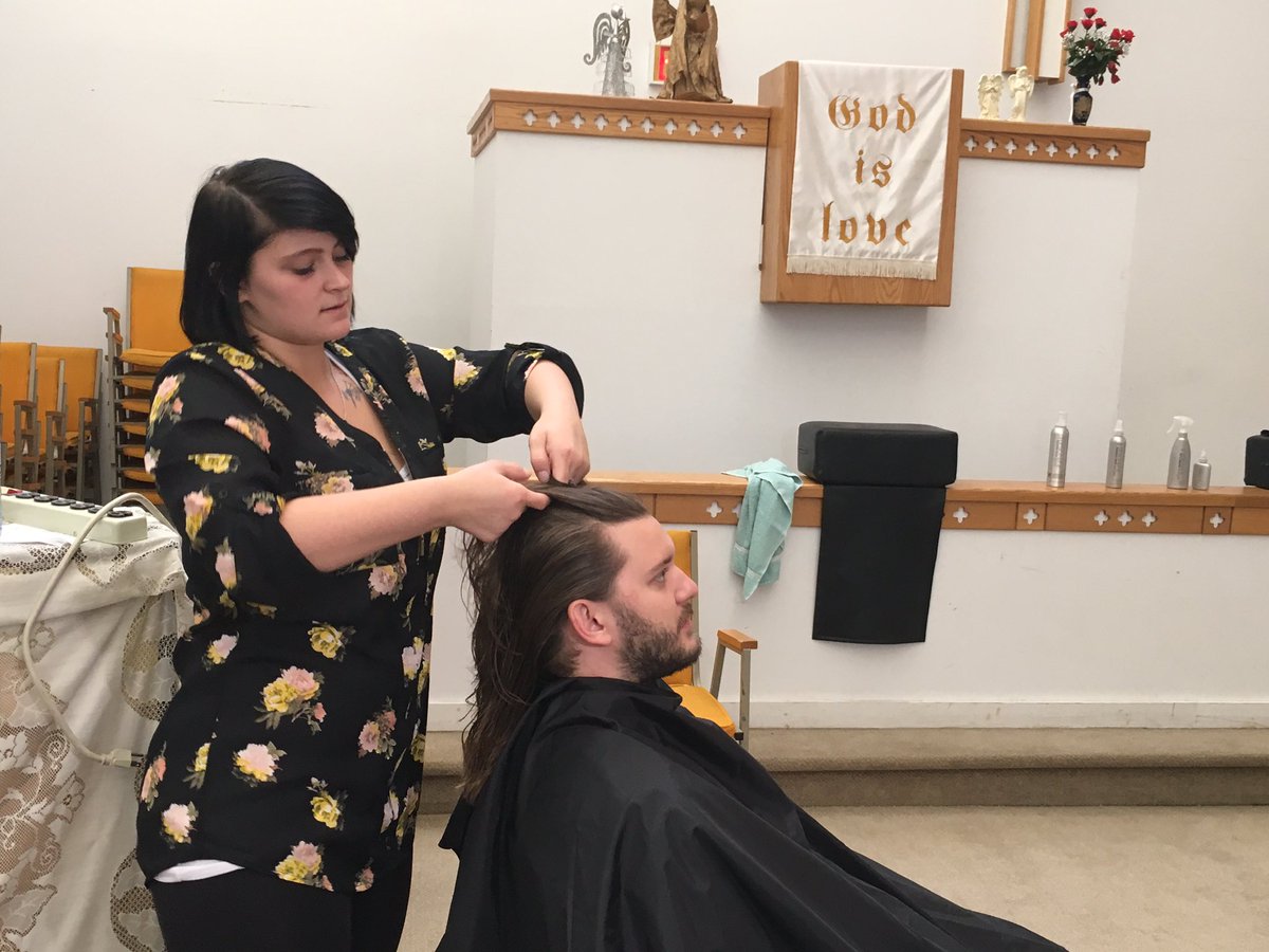 reynoldgregor's tweet photo. Brunswick Street Mission is giving free haircuts to people in the community that can’t usually afford it. @globalhalifax https://t.co/Q2doWX98i8