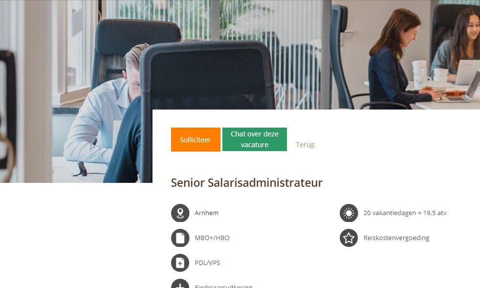 Direct antwoord op je vraag over een vacature? Via de nieuwe '#Chat over deze #vacature' knop kun je nu direct al je vragen stellen aan één van onze collega's #altijdeengoedgevoel  
Bekijk onze #vacatures: strictlypeople.nl/vacatures