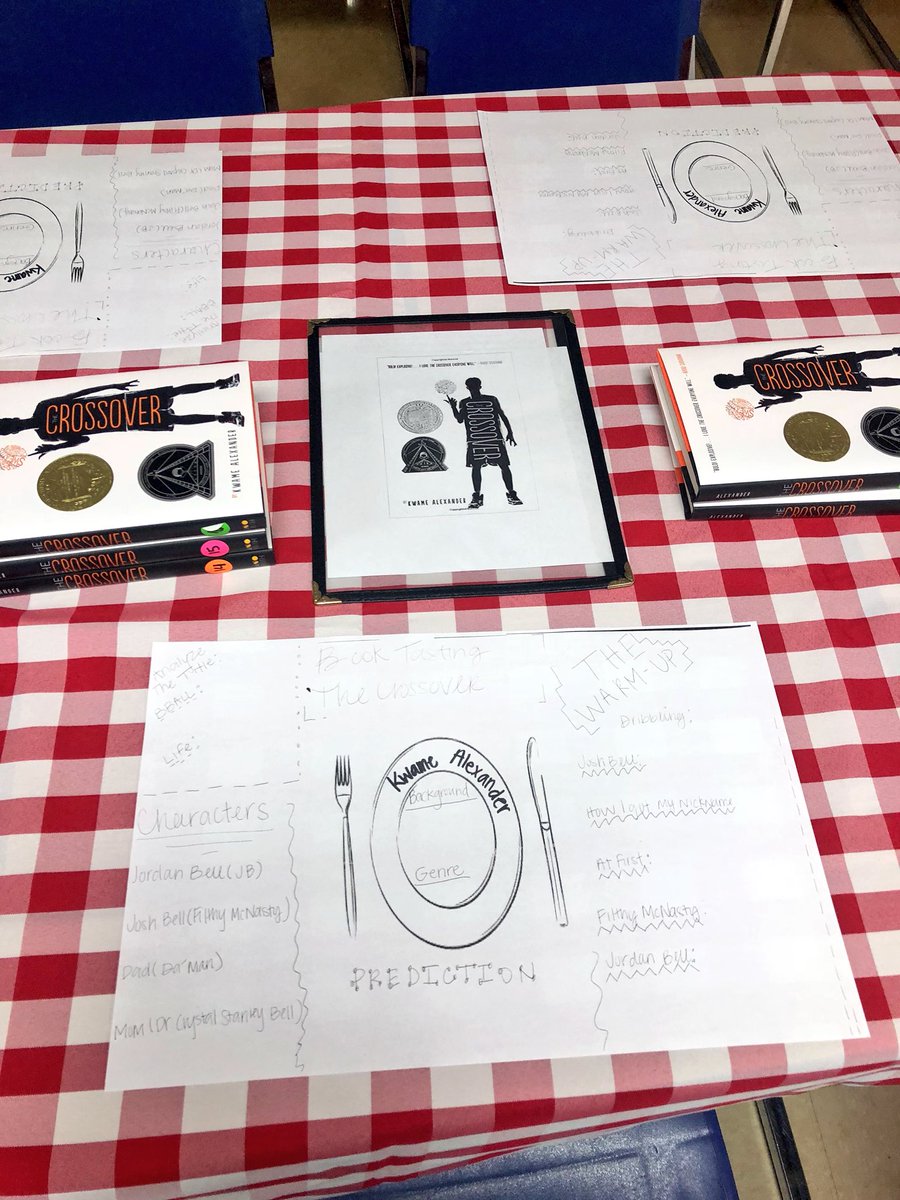 Excited for our book tasting today! #TerryTigers