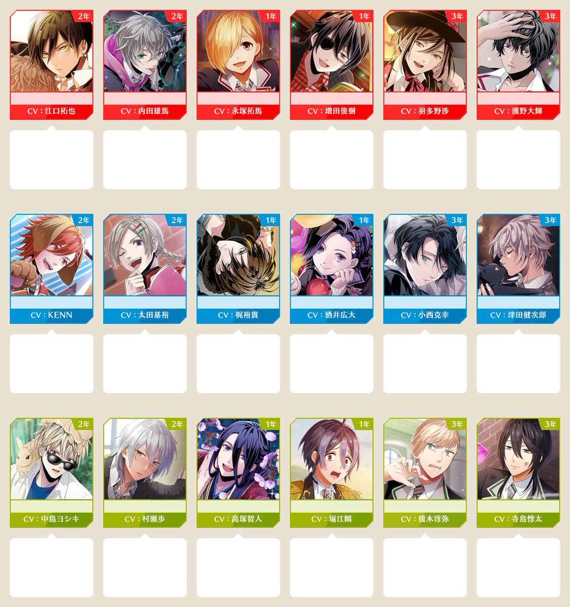 ふろの En Twitter マジカルデイズ 通称マジデ のミリしら遊びテンプレートをどうぞ Cvなどのヒントを頼りに キャラの名前と紹介文を埋めてみてください