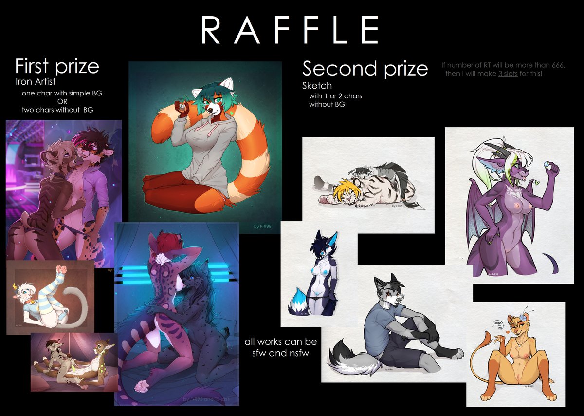 FR95VB's tweet photo. RAFFLE >:D Good luck ^^
Rules:
+Like and retweet this post
+Follow me of course
+END is 05nov2018
___________________
- Winner will be selected by random generator: https://t.co/Znj2zaemgf 
- If the lottery participants will be more than 666, I will add 3 slots for sketches х) https://t.co/c2wKSwHEUX