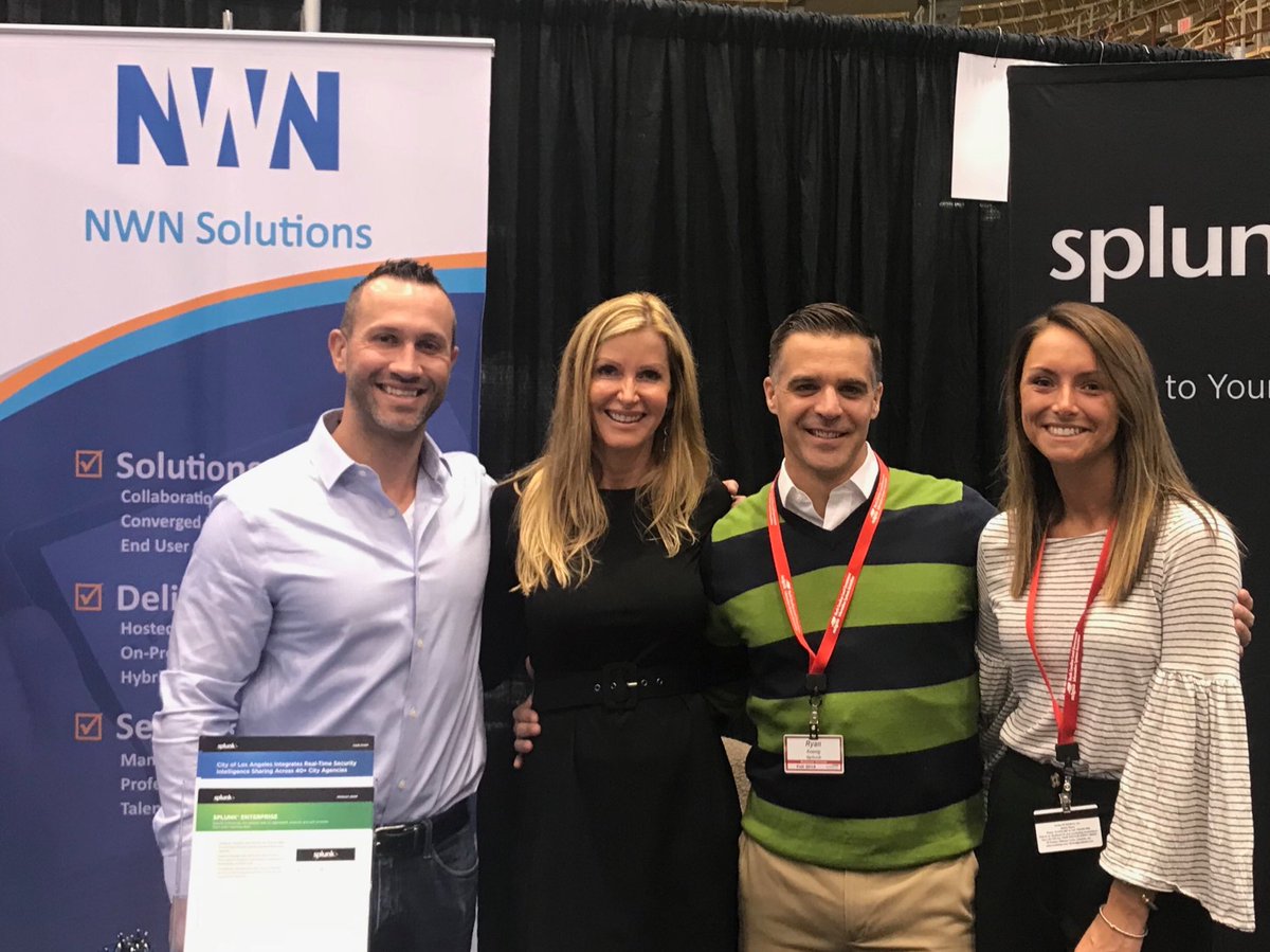 jdesisto's tweet photo. RT NWNCorporation "RT jdesisto: NWNCorporation splunk stop by our booth At #NCLGISA #asheville #technology https://t.co/zU2QKLCCwl"