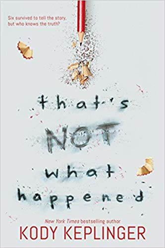 MCPL_Libraries's tweet photo. Meet YA authors @ScottWesterfeld , @Kody_Keplinger , @EliotSchrefer , &amp; @SarahDarerLitt at #MorellaLibrary 10/29, where they'll talk abt their new novels. Co-sponsored by @PoliticsProse https://t.co/lTfcqcfpHG  #AuthorTalk

Image: That's Not What Happened book cover. https://t.co/nChpan1NTf