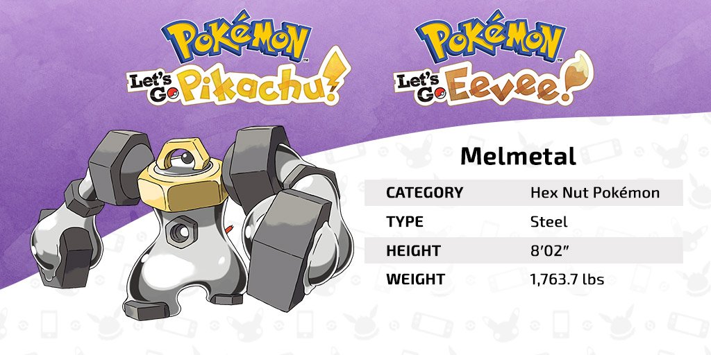 POKÉMON Reveals Melmetan, Meltan's Mythical Evolution
