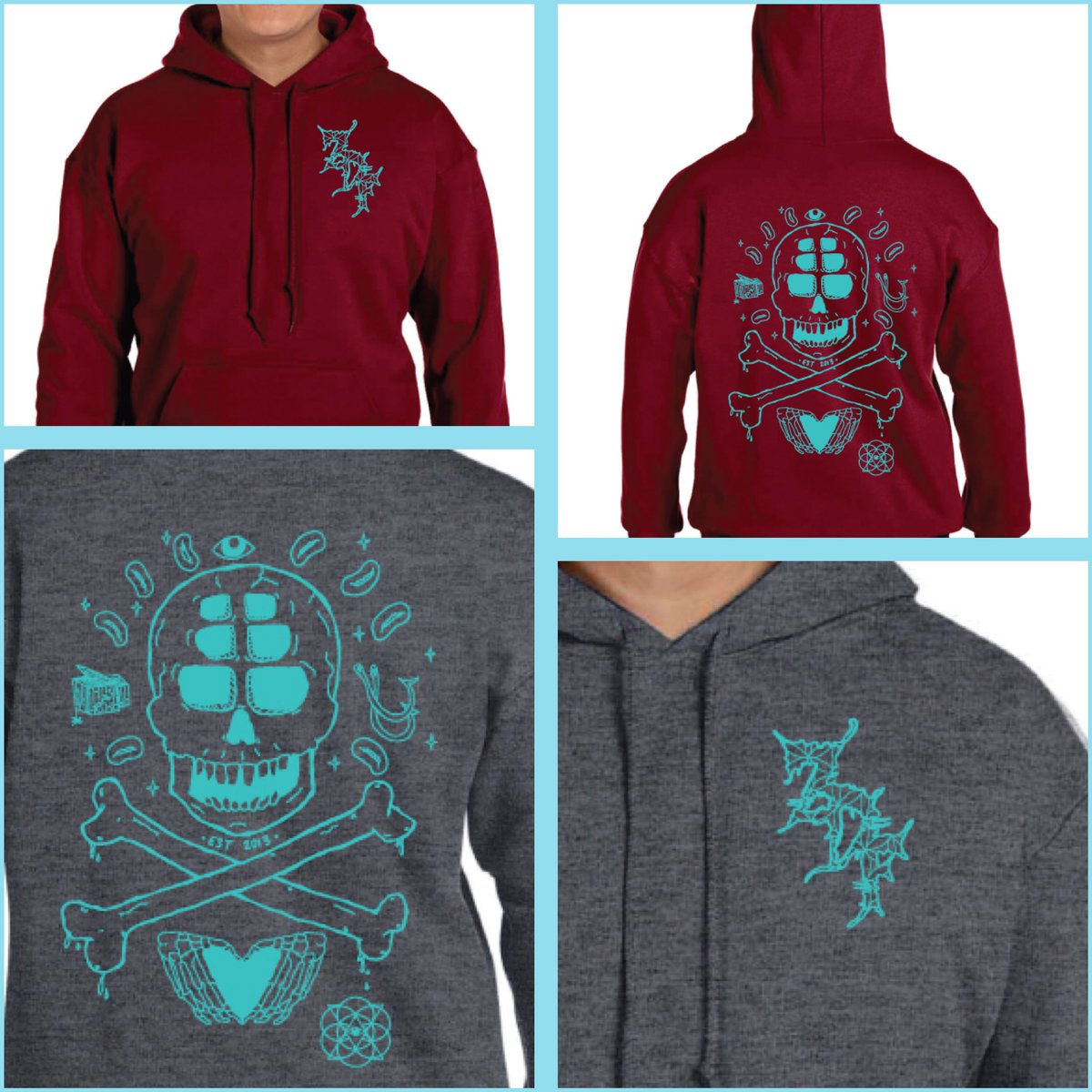 amyPETRIKIN's tweet photo. PRESALES end SAT! Grab some threads and help a small charity in the name of ZD! @ZedsDeadFamily  #zedsdeadbaby  link—> https://t.co/5qa2zf7CH0 https://t.co/TM1IyRy9WR