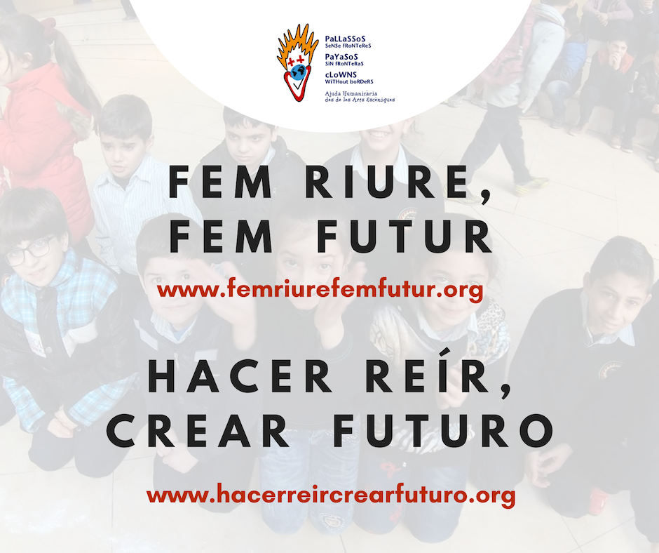 psfcwb's tweet photo. Presentem #FemRiureFemFutur, per seguir reduint l'estrès posttraumàtic de la infància refugiada. ➡https://t.co/x6UbFyCKpF
***
Presentamos #HacerReírCrearFuturo, para seguir reduciendo el estrés postraumático de la infancia refugiada. ➡https://t.co/vzf2KfHXYr 

[FIL/HILO] https://t.co/23ZfsG6NyN
