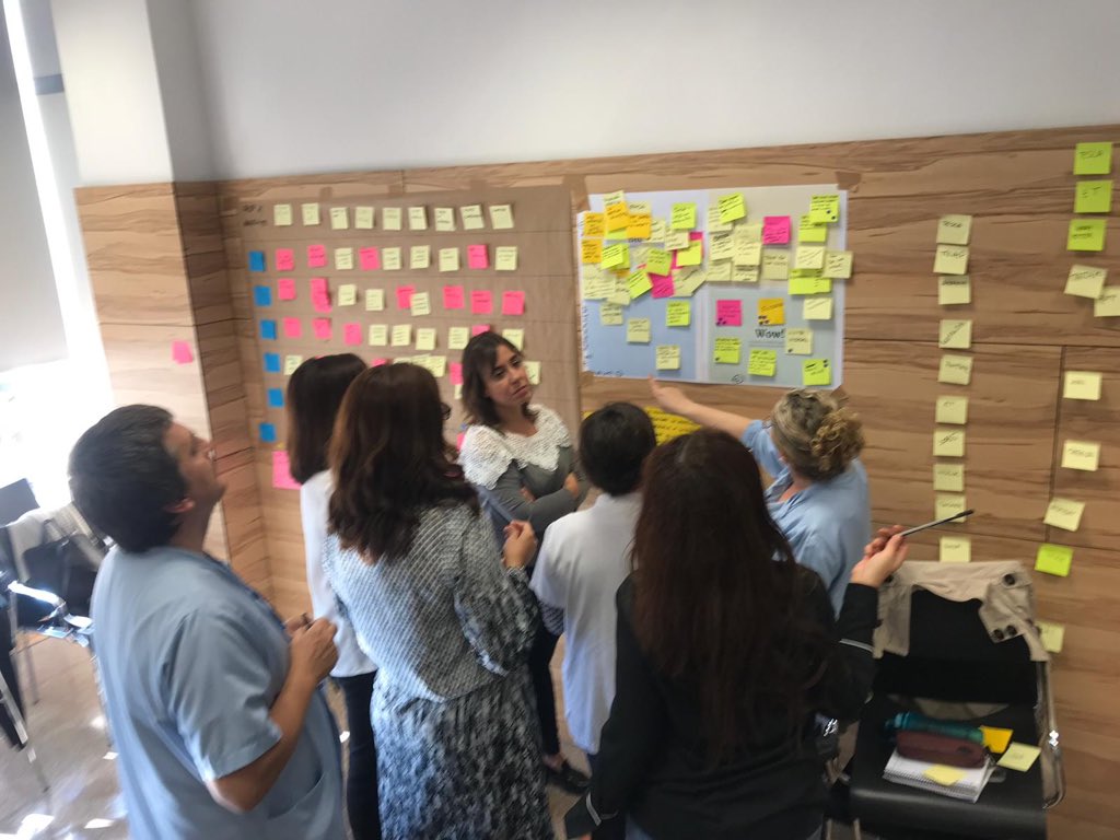 StimuloDesign's tweet photo. Hem impartit el mòdul 2: Examples i aplicacions de la metodologia #designthinking perla #innovació #hospitals #salut #healthcare #LeanStartup #ideas2value centrada en pacients i serveis sanitaris. https://t.co/jzA5KOqkYP