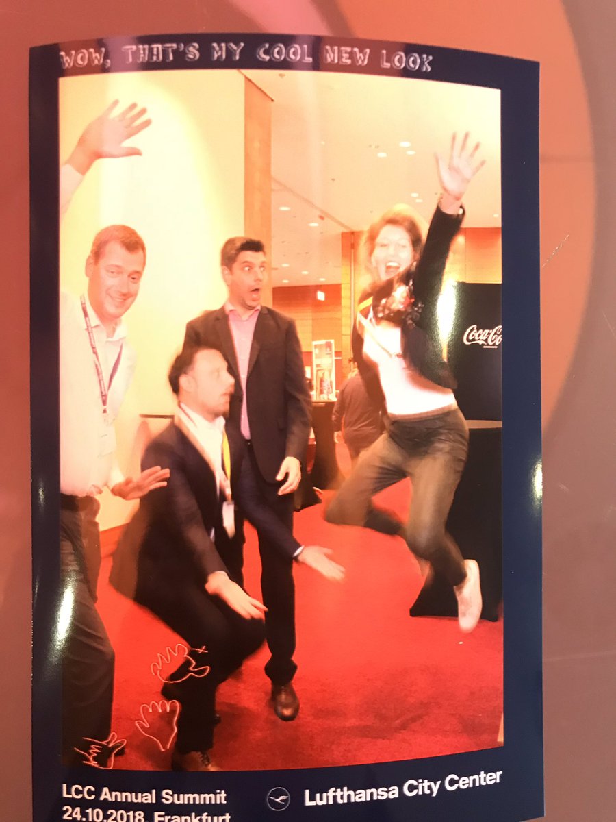 Just another day at <a href="/lufthansa/">Lufthansa</a> #annualsummit2018 in Frankfurt #travelwithlcc 😂 .