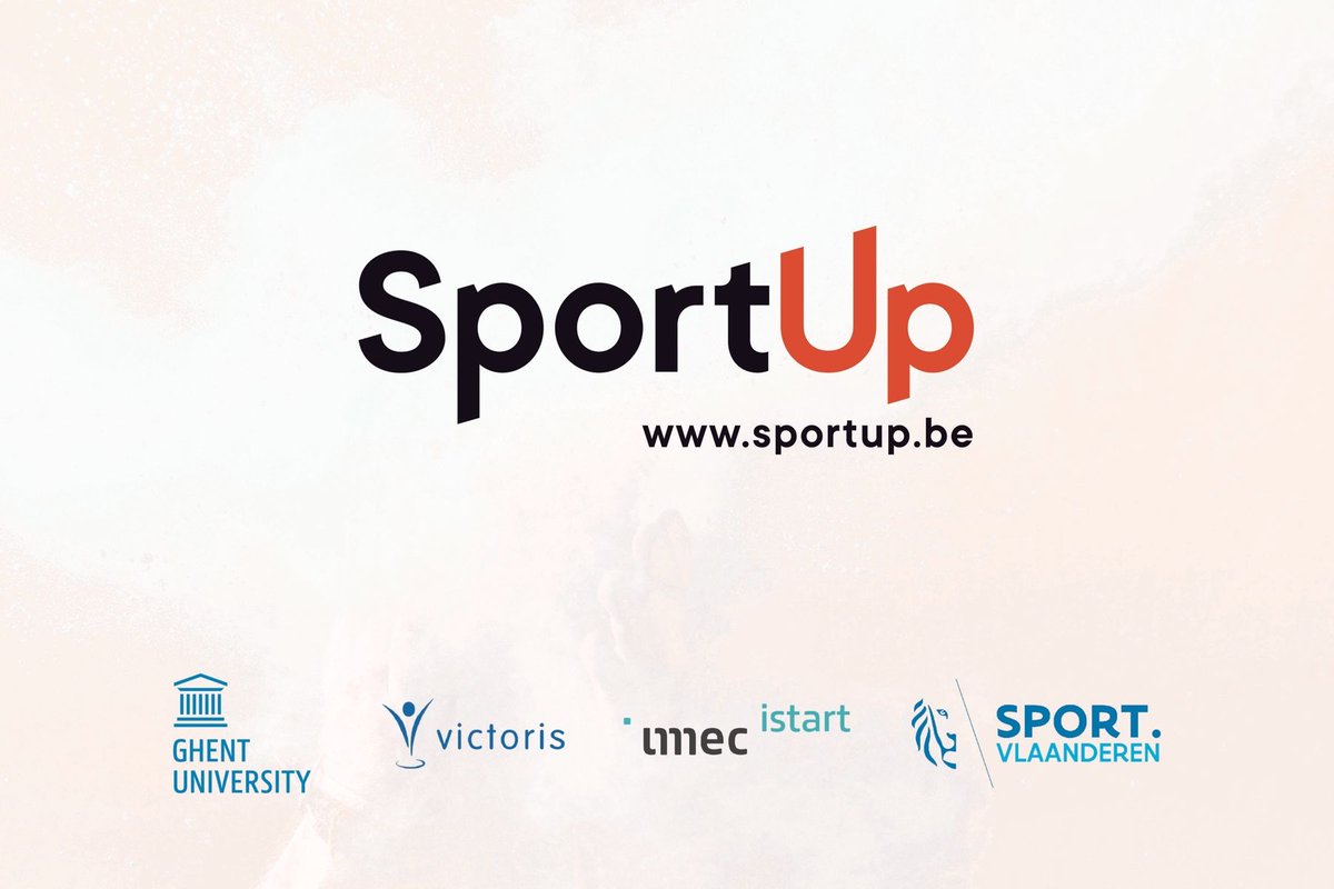 Flemish (Belgian) sport startup accelerator “SportUp” goes live. An initiative by Victoris-Ghent University and imec.istart, with the support of Sport Vlaanderen, and officially launched at the Sports Tech Transfer and R&amp;D Summit in Ghent, Belgium buff.ly/2ArTvj7
