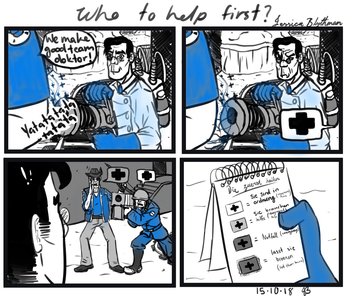 ExLudwig's tweet image. Hallo Fräuleins!! 

᛭ 10+ years RP Exp.

᛭ New to TF2 RP been playing game since 2010.

᛭ DMs open! 

᛭ Starters welcome!

᛭ Most art is mine