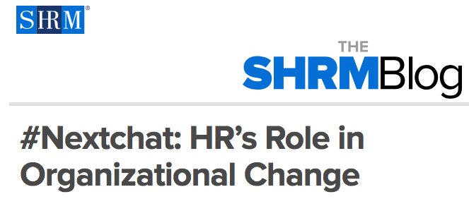 Miller843's tweet photo. Join @SHRM #Nextchat on 10/24 @ 3pm ET w/ SHRM Young Professional Council members Amanda Brunson (@theHRPanda), Andrew Marcotte (@andrewpmarcotte) &amp; Schyler Houck (@SchylerHouck) to discuss how #HR can help their organizations manage periods of #change!  https://t.co/rs3LsOfChF https://t.co/DQfF8R6e9V