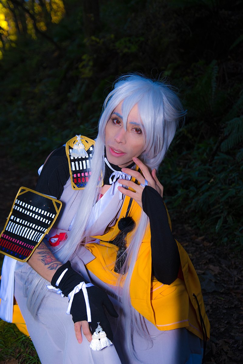 Rekibakufu's tweet photo. 「山で狐と修行してくるのでしょう」
📷 @TiemyMila 
#刀剣乱舞 #刀剣乱舞コスプレ #とうらぶ #toukenranbu #cosplay #cosplayer #kogitsunemaru #小狐丸 #japan #samurai #侍 #japanculture #mobilegames #DMM　#撮影 #shooting #instacos #instashooot　 #photography https://t.co/qhTTog6KXE