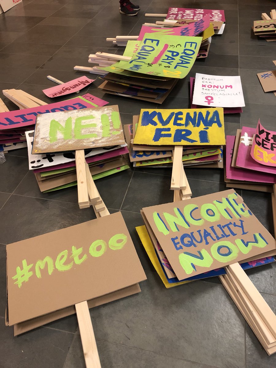 #Kvennafrí #metoo #14:55 #stöndumsaman #marchforequality #arnahóll #seeyouthere