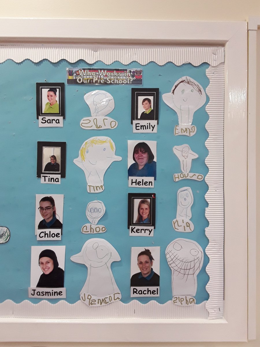 MyFirstFriends3's tweet photo. This week, the Pre-Schoolers have been drawing and writing their teachers, they look great!  #MyFirstFriends #Childcare #Rubery https://t.co/tOR49WSU9f