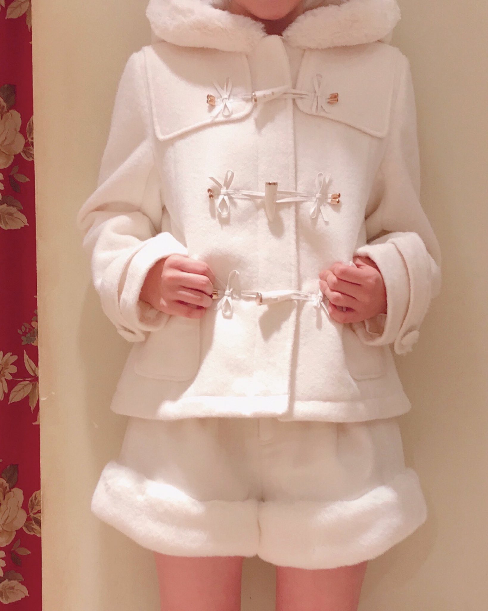 LIZLISA ファー ショートパンツ かぼちゃパンツ LIZLISA ファー ショートパンツ かぼちゃパンツ LIZLISA ファー