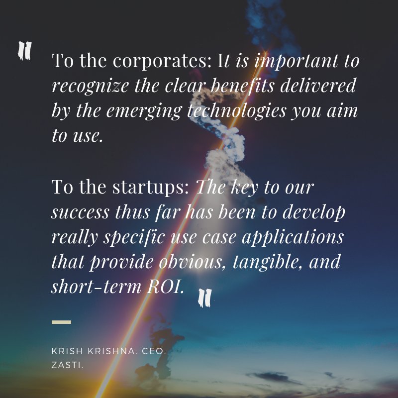 ZastiAI's tweet photo. Insights from our cofounder at the #insuretechnow 2018's panel discussion "Disruption from within: is it really possible?"
#ZASTIAI #Disruption #Insuretech #startup #culture https://t.co/eY8g9BeR2Y