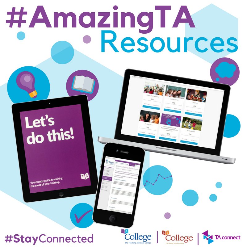 TAConnectCPD's tweet image. 'Every child is different, every school day is different. You need to be flexible, adaptable, and full of great ideas to get the best from every learner.'
ow.ly/SCMi30mlf45

ow.ly/lC0230ml2rs
#AllThingsTA