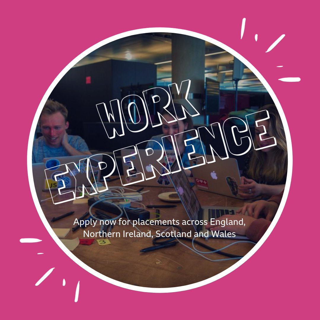 Today is the last day to apply for BBC work experience! Applications close tonight at midnight⏱️! GO GO GO!!