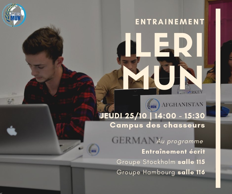 IleriMUN's tweet photo. See you tomorrow for the last training session before the holidays! :)
#ileri #ilerimun #training #stockholmmun #hammun https://t.co/OUJDuiyCC9