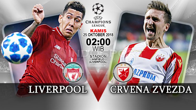 Aslitvgmailcom1's tweet photo. ⚽Live Streaming Liverpool Vs Red Star
🏆Liga Campions
📆Kamis 25 Oktober 2018
⏰Pukul 02:00 WIB
Link 👁️👍 https://t.co/4tEORgCsDd👈
#Liverpool #redStar #LiveStreamingHD https://t.co/GUSlmpcQmA