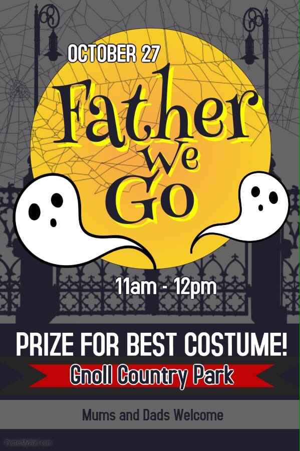 Father We Go (@fatherwego) on Twitter photo Mums and Dads welcome this Saturday for the Father We Go Halloween Walk at <a href="/gnollpark/">Gnoll Country Park</a>. There'll be a prize for the child in the best Halloween costume, so please come along and join us #FatherWeGo #Familyse Mums and Dads welcome this Saturday for the Father We Go Halloween Walk at <a href="/gnollpark/">Gnoll Country Park</a>. There'll be a prize for the child in the best Halloween costume, so please come along and join us #FatherWeGo #Familyse