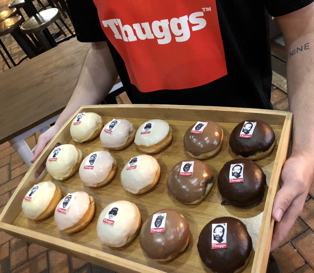StormieMills's tweet photo. The homie @DJKARLBLUE has just opened a new venture in #Leederville called #Thuggs #friedchickenandwaffles https://t.co/Crgfclv2Oa
