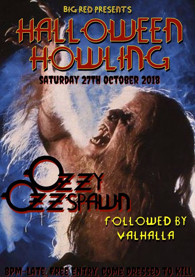 Our Halloween celebrations kick off this Saturday the 27th. Feat. Ozzy Ozzspawn, Legacy Of Sin &amp; Valhalla.

Dress to impress.......bottle of bubbles going to the best dressed.

So let's get Spooky 🎃👹⚰👻👺☠👀🌚

FREE ENTRY

facebook.com/events/2027477…