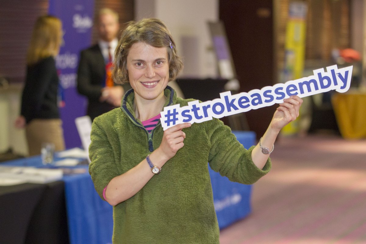 StrokeScotland's tweet photo. It became all too apparent #strokeassembly in Glasgow on Monday for the need to raise awareness of the fact strokes CAN and DO happen to younger people. https://t.co/19k37AjMxL