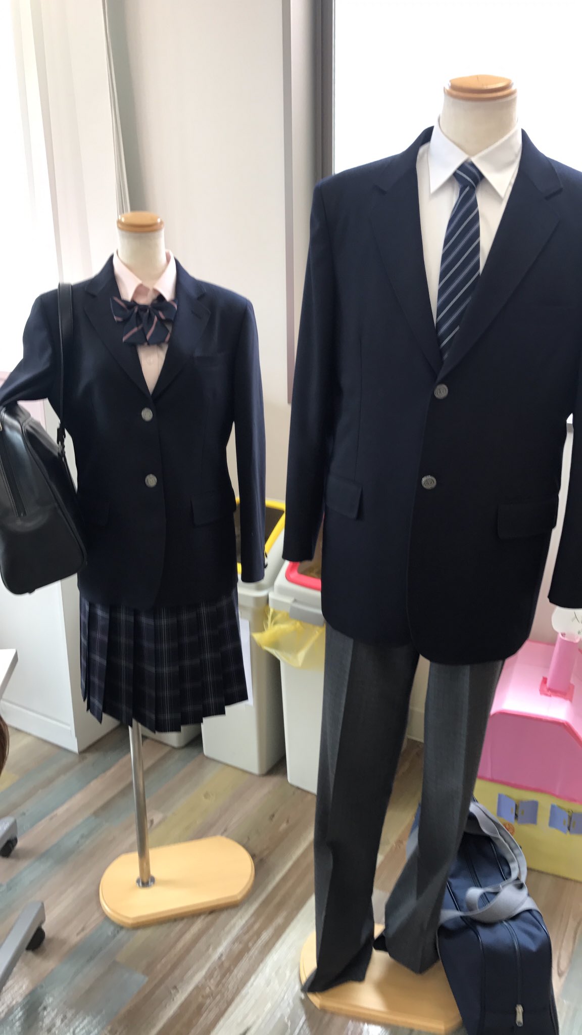 ブレザー Mサイズ 飛鳥未来 飛鳥未来高校 制服 ブレザー スカート リボン セット（中古