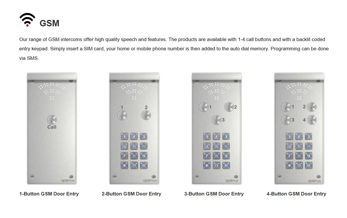 Smart Intercoms On Twitter Are You Looking For A Gsm
