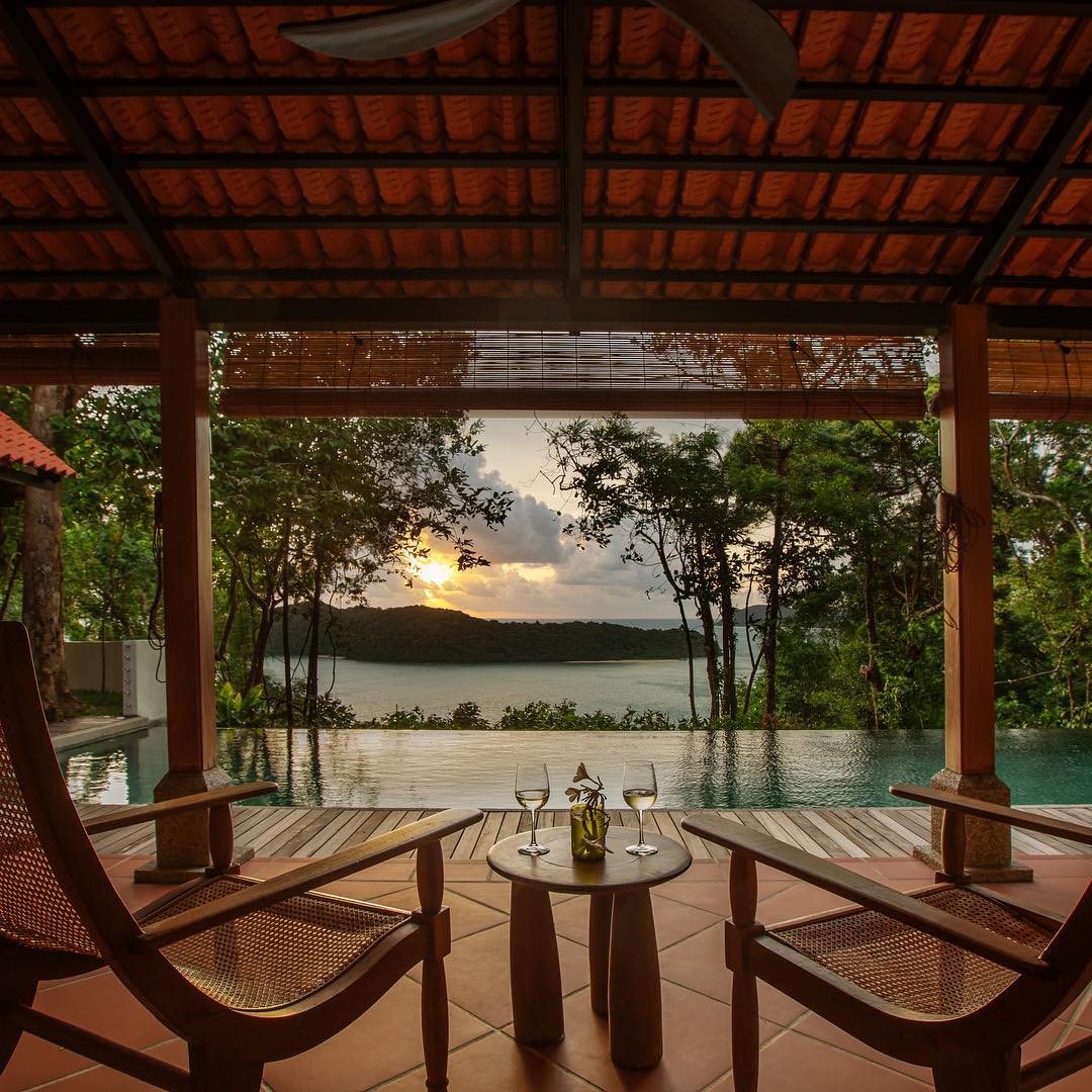 AmbongPoolVilla's tweet photo. Sundowners from #VillaRaya our new 3-bedroom Pool Villa. 
#Langkawi #AmbongPoolVillas #AsiaTravelGuide #TheGoldList  #SmallLuxuryHotels  #NatureisRomanticm #instagood #instamood #travel #instatravel #honeymoon #luxurytravel #traveling #travelgram #travelling #traveler https://t.co/i9lq2ACUH7