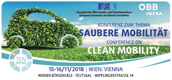 EESC_TEN's tweet photo. REGISTER NOW for #CleanMobility conference of @EESC_TEN in #Vienna, 15-16 Nov - Is Europe truly on the move now, efficiently, fair, and sustainably? REGISTER HERE https://t.co/7TomJ4d0rh Interventions by @ElliKoestinger @Bulc_EU @MepMCramer and many more #TransportDialogue https://t.co/8qA6Semowy