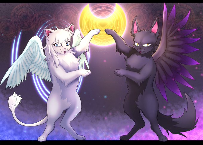 天使と悪魔 高画質 のtwitterイラスト検索結果 古い順