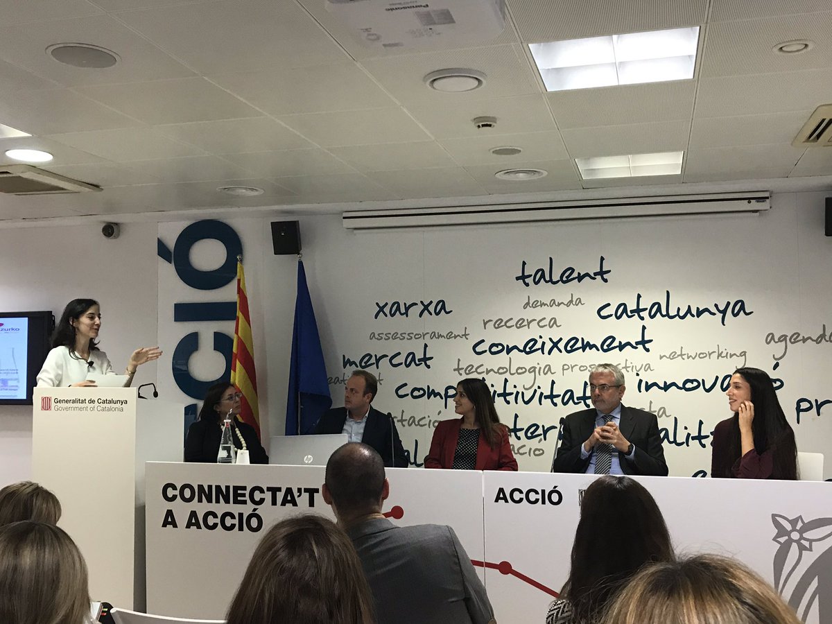 Asderco's tweet photo. Round table at @accio_cat of the event on #atopicdermatitis organized by the @bclusterbcn https://t.co/tZJwkeIBcG