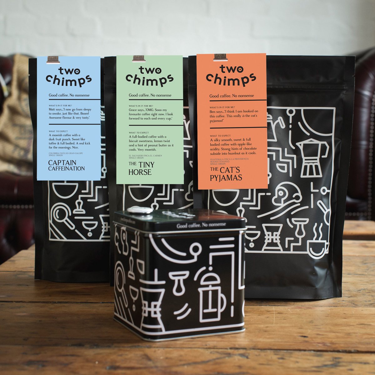 twochimpscoffee's tweet photo. How do we come up with our crazy coffee names...?
All is revealed on the blog this week... and no, there is no alcohol consumed in the process 😂👍😜👉 https://t.co/38YuLTsZJD #coffeenames #specialtycoffee #twochimpscoffee #funnames #sillynames #coffeeparty #crazythinking https://t.co/PGCEso87bl
