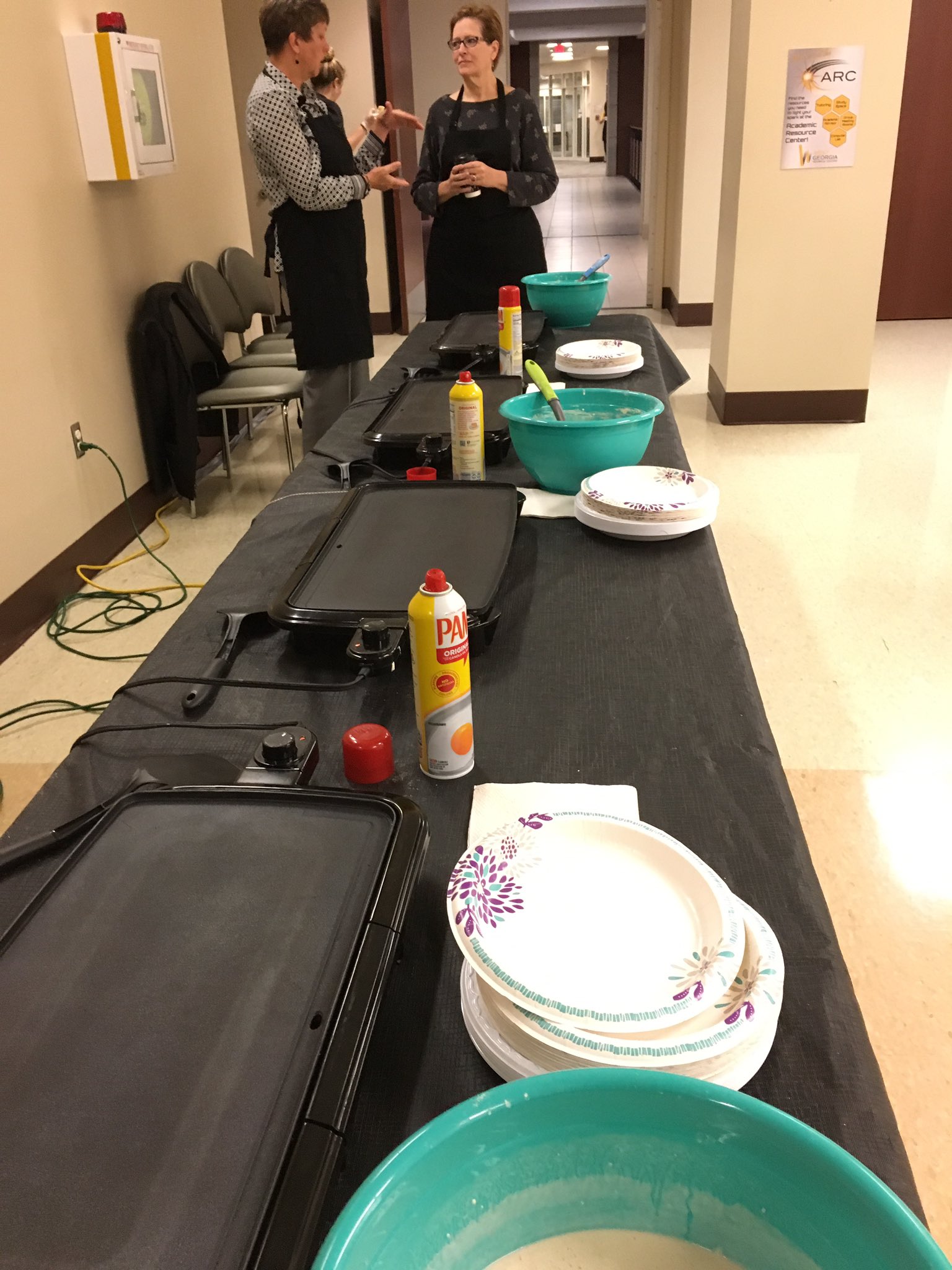 West Georgia Tech On Twitter The Griddles Are Hot At The Murphy