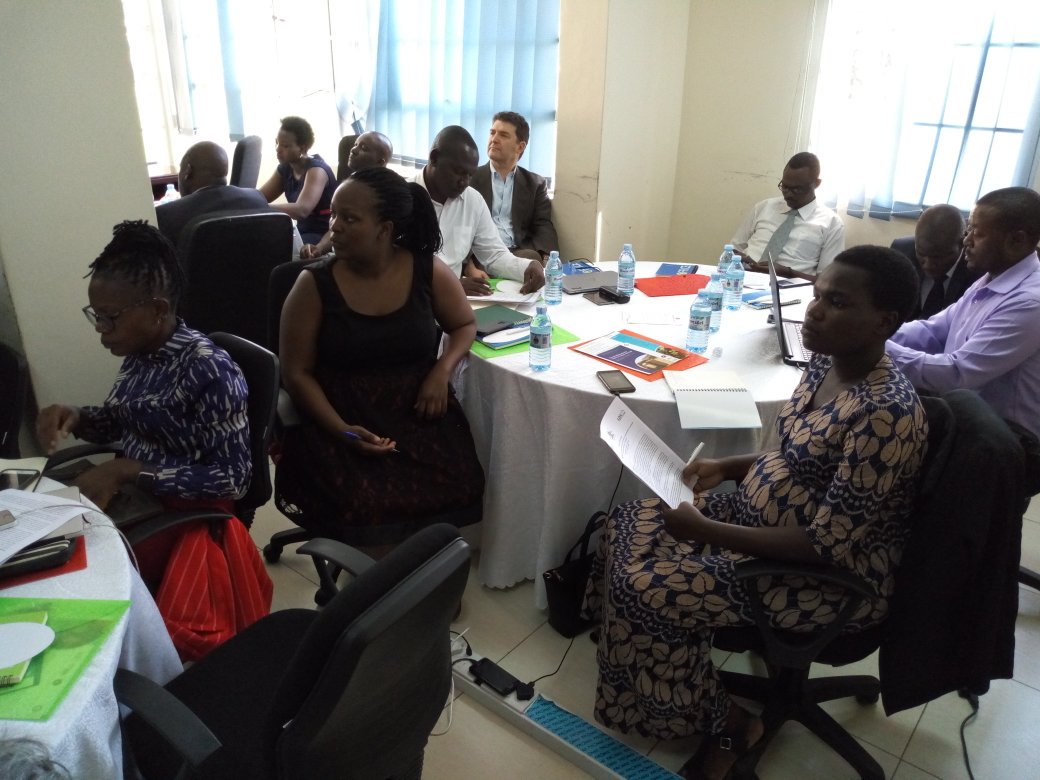 min_waterUg's tweet photo. #MWEworks: Asst. Commissioner Sector Capacity Development @min_waterUg, Mr. Epitu Joseph welcomes officials at the workshop on Effective adaptation to Climate change. @alfayole @okidi64 @dwrmug @adaptationfund @ClimateReality @GCF_News @IIED @StateHouseUg @MosesWatasa @DrKitutu https://t.co/wE7Sx4RTP7