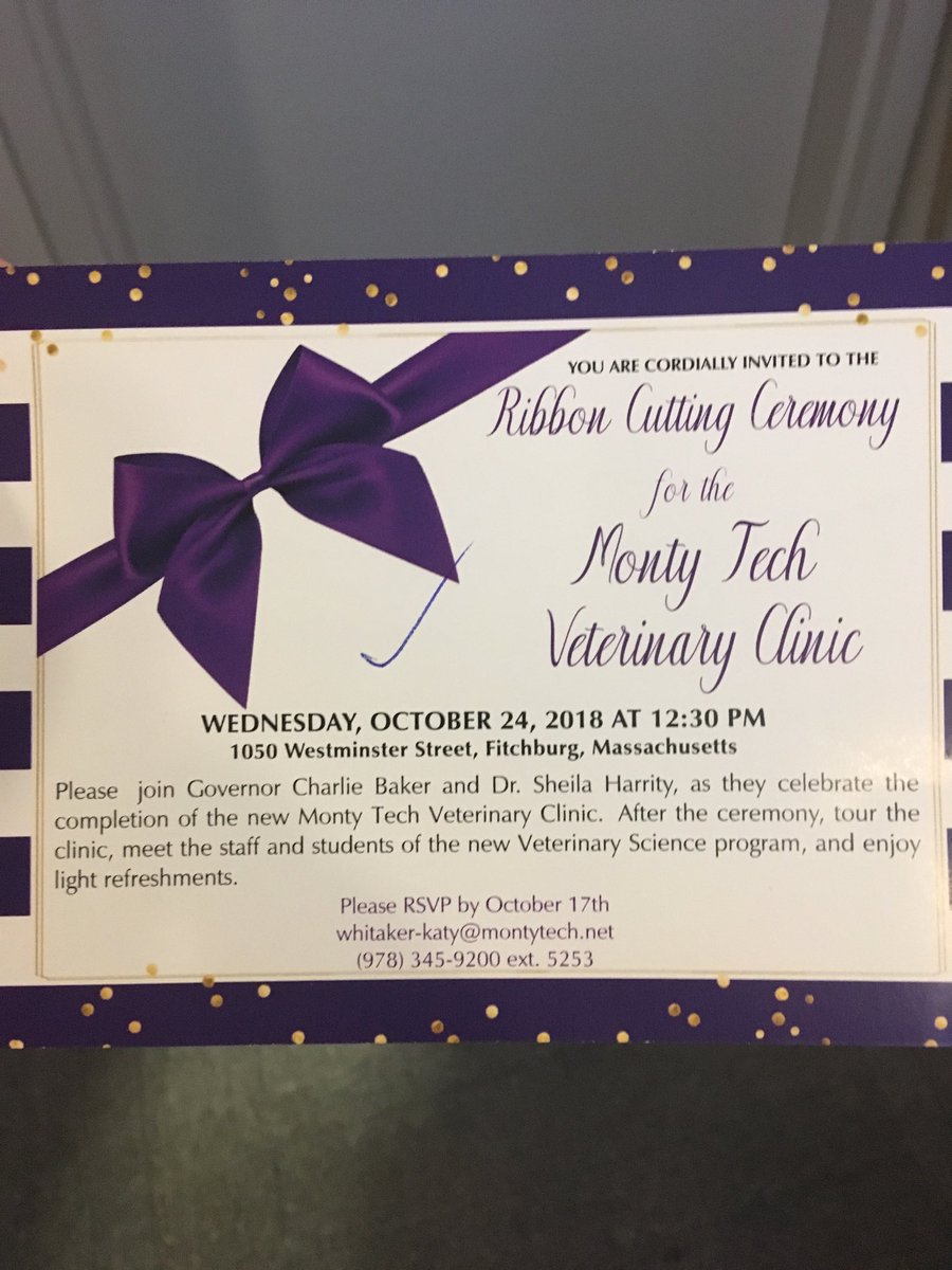 SueMailman's tweet image. ⁦⁦@MontyTechLax⁩ #veterinarytech ribbon cutting!    ⁦@SheilaHarrity⁩ #Congratulations