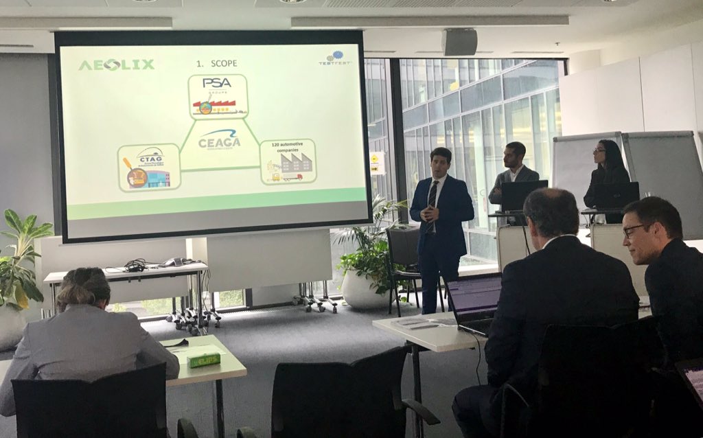 florian_ptv's tweet photo. #CTAG and #CEAGA present the AEOLIX COTRAILER LL at the TESTFEST. Collaborative Sharing and bundling platform for goods and transports enables significant cost and asset savings. #Aeolix #mindofmovement #PTVgroup https://t.co/n0Xx8r6LoA