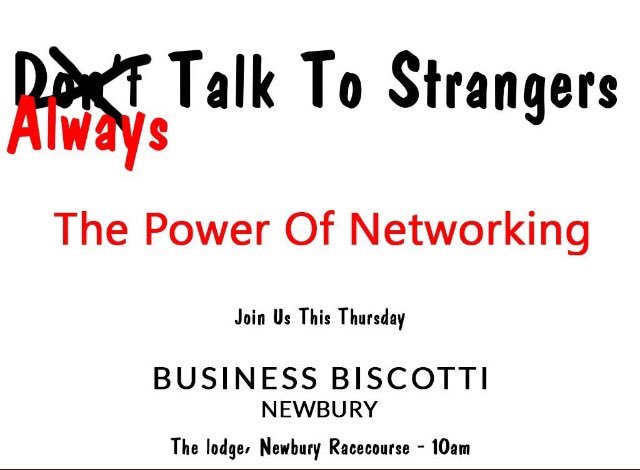Join Us this Thursday for Business Networking in #Newbury #businesssnetworking #berkshire