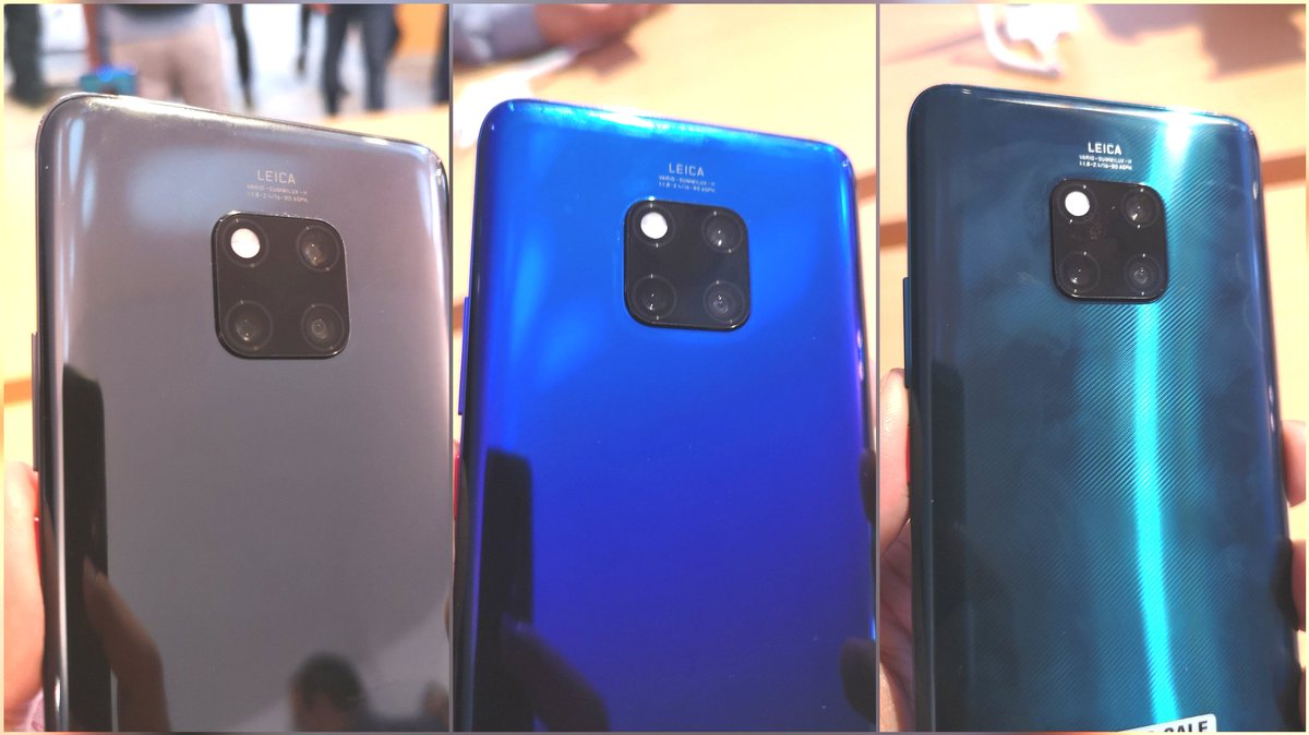 Huawei Mate 20 and Huawei Mate 20 Pro : Full Hardware Specs, Features, Prices and Availability