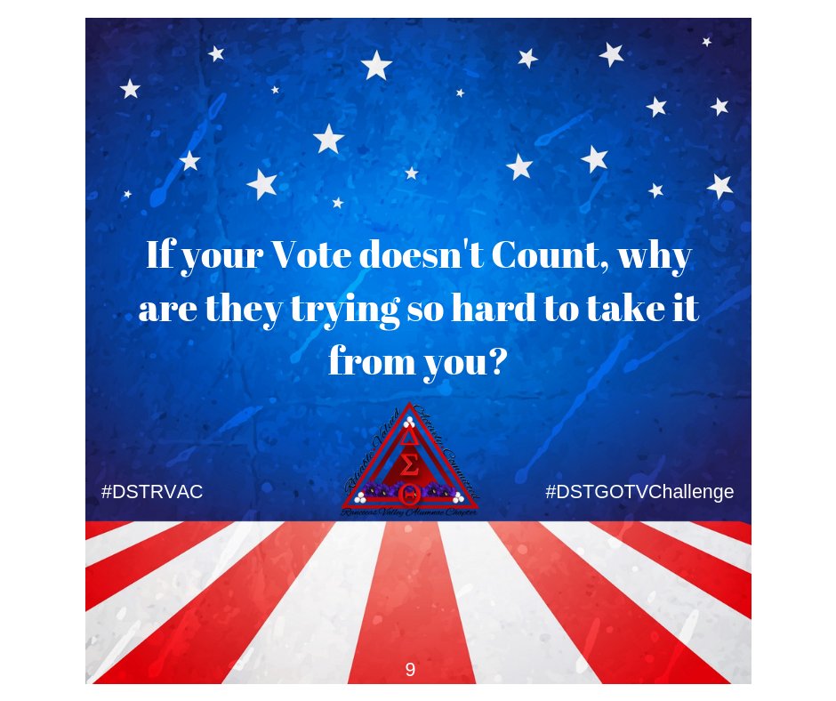 14 days until Election day, Nov 6th!
#DSTRVAC #DSTGOTVChallenge 
#DeltasVote #WhenWeAllVote @NJSocialActionDST
#RedArmyREaDy2018 <a href="/easternregdst/">EasternRegionDST</a>
#MakeOurVoiceCount #PowerInOurVoice