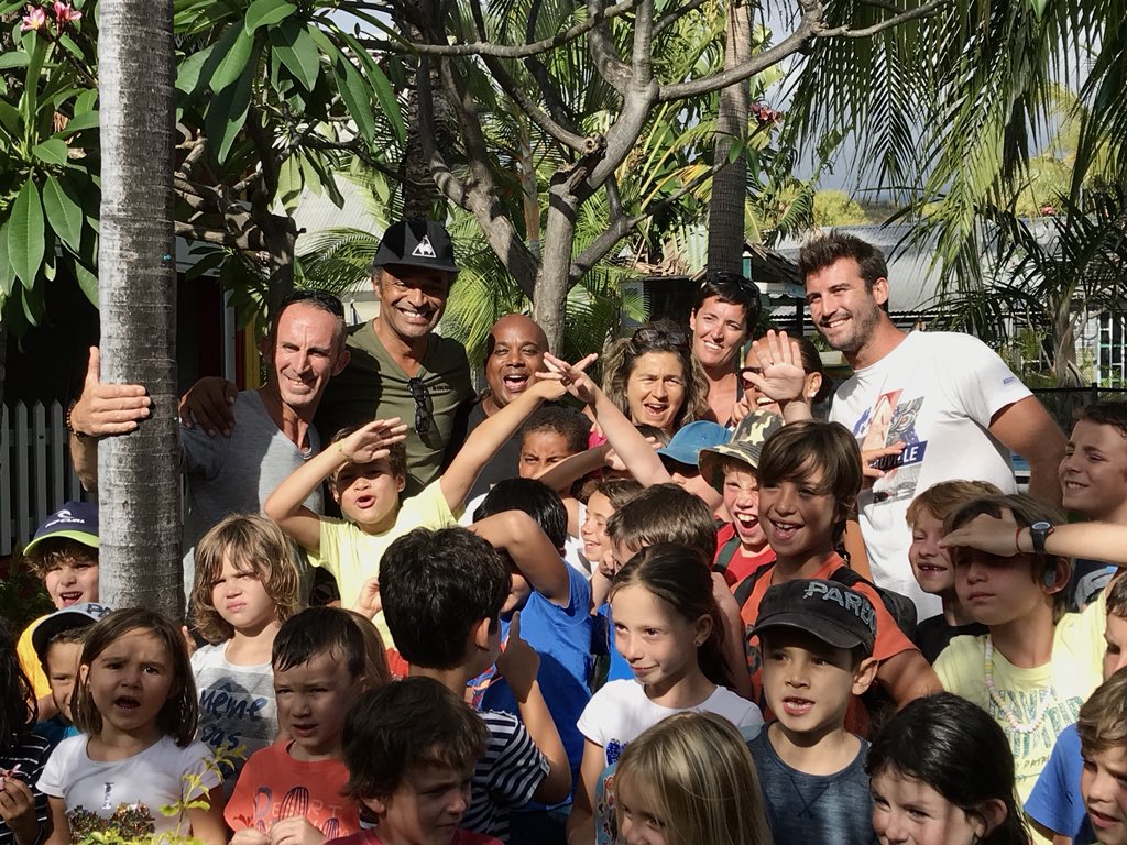 Tournoi National de @FeteleMur à La Réunion c’est parti et c’est le kif!