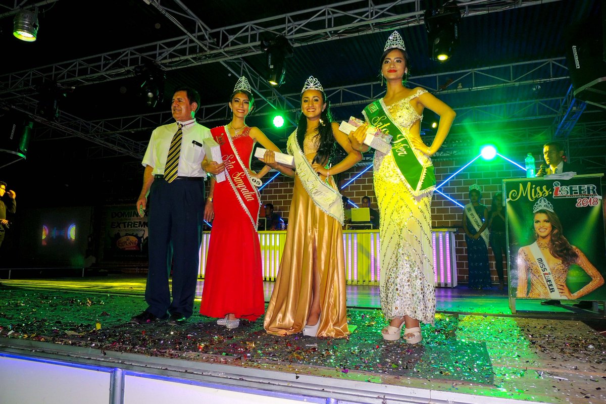 isferoficial's tweet photo. Agradecemos de una forma especial a nuestras candidatas que participaron en el certamen de belleza.

Felicitaciones a nuestras ganadoras:
Miss ISFER: Trauco Sanchez, Liz Alondra 
Miss Simpatía: Vela Peña, Mayra Janeth
Miss Fotogénica: Guevara Fernández, Maribel. https://t.co/cCo6CU8UPg