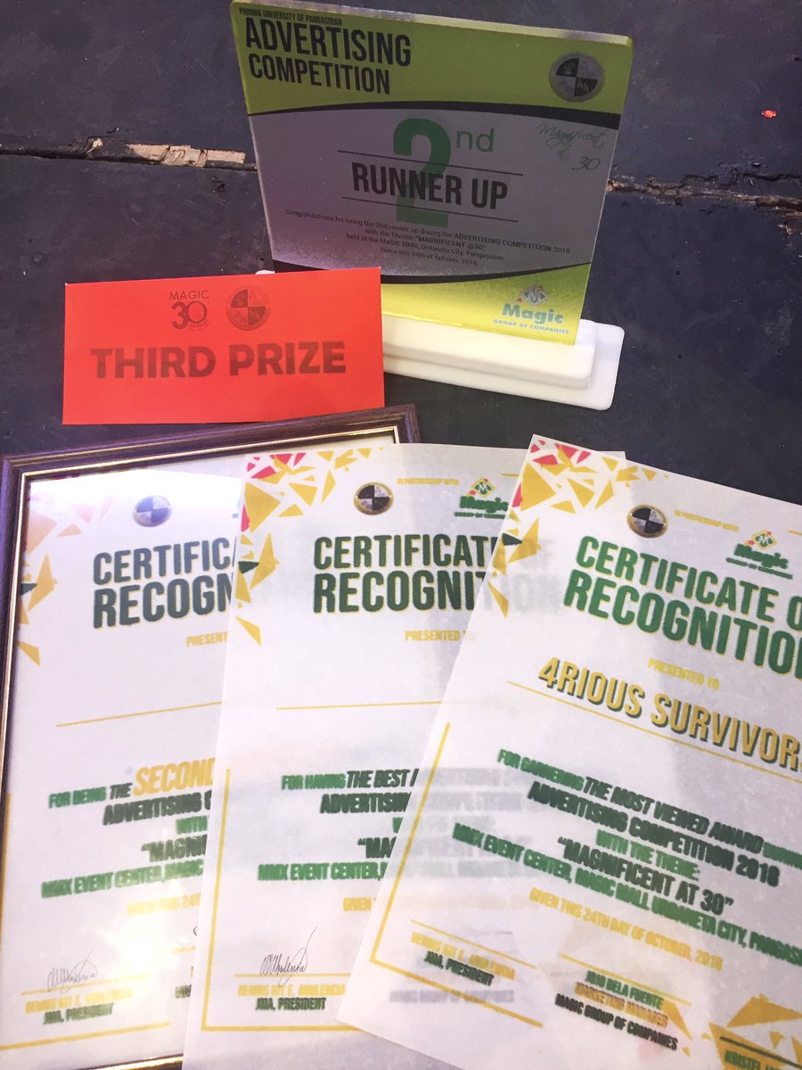 kjordonio's tweet photo. I would like to thank the academy and myself for these awards! ๐คช #AdvertisingCompetition #UpJMA https://t.co/IrqPndkT5P