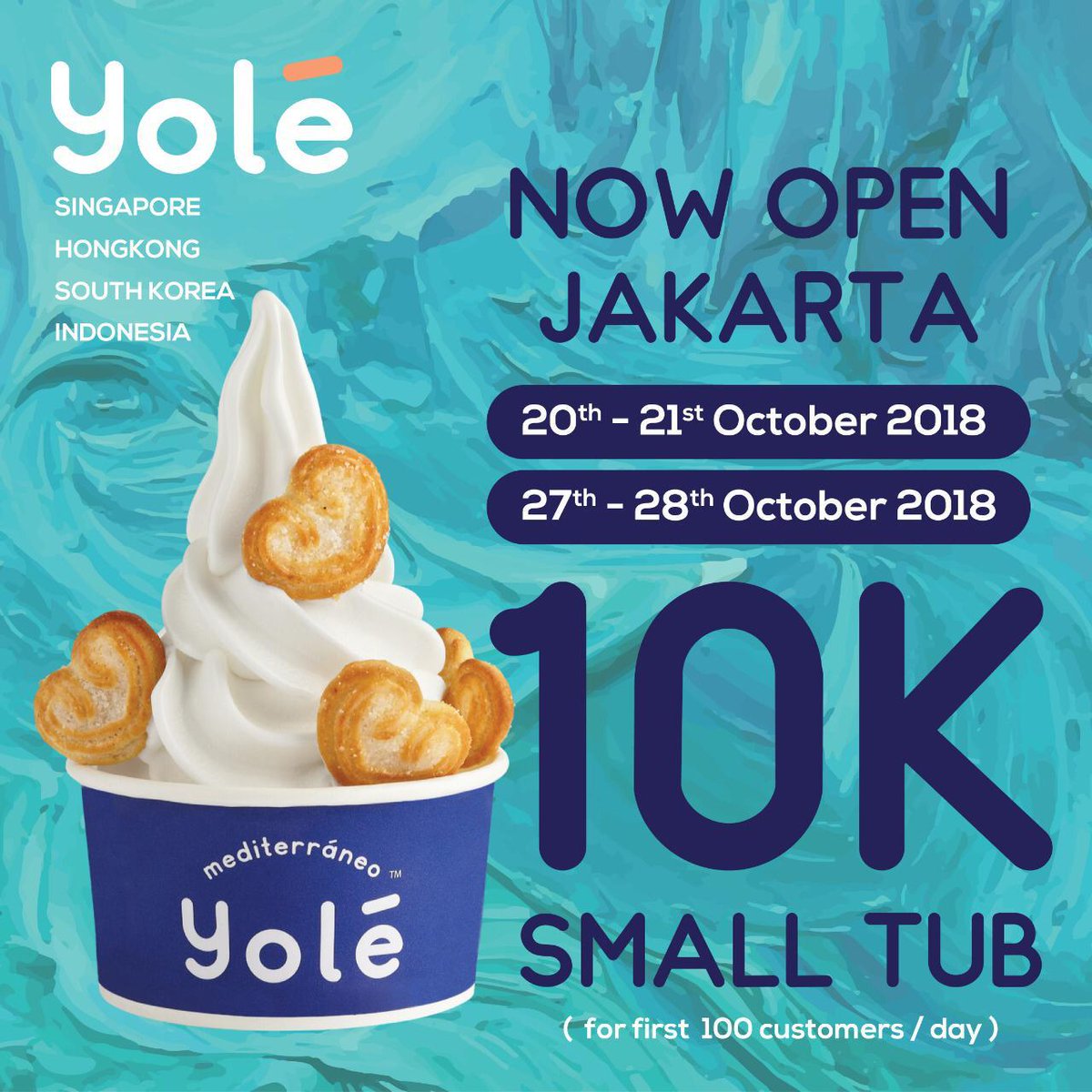 pacificplace's tweet photo. Be the first 100 customers to enjoy Yole small tub only for 10K! Available at @pacificplace
#beyole https://t.co/lVXkAx6bsQ