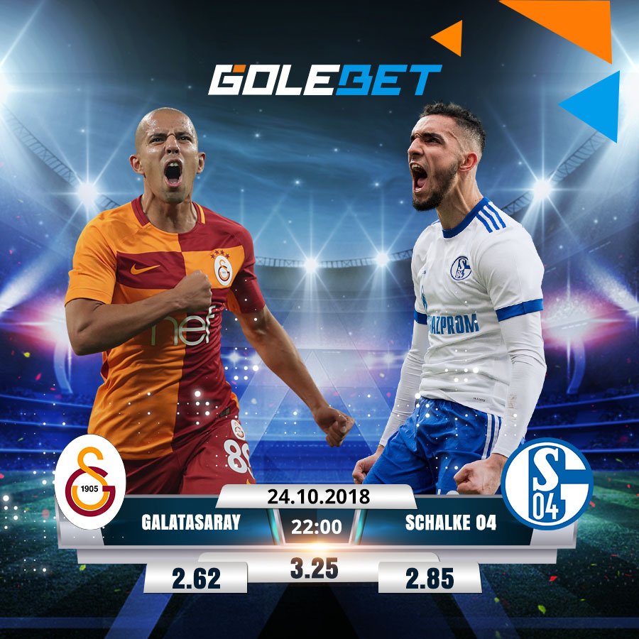 Galatasaray - Schalke 04 maçı heyecanı golebet3.com    'da yaşanır.

GOLEBET FIRSATA DEVAM EDİYOR !!! Şampiyonlar ligine özel 1 yatırıma 2 Bonus golebet3.com

#bahis #iddaa #İddaaKuponu #iddaatahminleri #galatasaray #fenerbahce #besiktas
