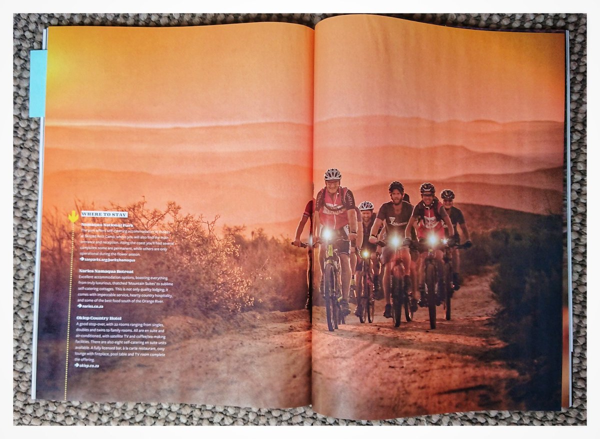 The perfect <a href="/Bicycling_SA/">Bicycling SA</a> DPS. Plus one moegoe who did not get the @EcoBoundMTB #Bikamino dress code! We love you anyway, <a href="/Brundle3/">Robert Le Brun</a> 🙌 // <a href="/OpenAfricaOrg/">Open Africa</a> <a href="/NorthernCapeSA/">Northern Cape</a> <a href="/MomsenBikes/">Momsen Bikes</a> <a href="/ExtremeLightsZA/">Extreme Lights TM</a> @passion4whole <a href="/Namaquawines/">Namaqua Boxed Wine</a> <a href="/BicycleSouthZA/">Bicycle South</a> <a href="/Squirtlube_SA/">Squirtlube</a> #namaquacoastalroute