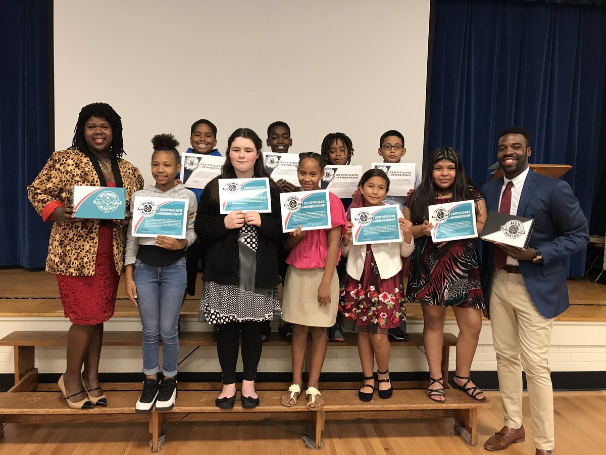 HeartForMonroe's tweet photo. Beautiful night at @EastES_NC  as we kicked off our Men &amp; Women in the Making programs with students, mentors, and parents! #beamentor #changealife #goEagles 
@1MClubs  #TeamUCPS @UCPS_MonroeNC #realifeskills #buildingconfidence https://t.co/PN9M8CyElr