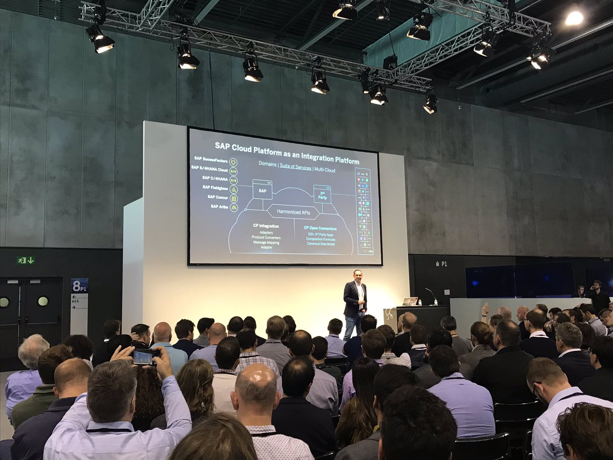 Sunita Sudarshan (@sunitasap) on Twitter photo #SAPTEchEd <a href="/sapcp/">SAP Application Development and Integration</a> <a href="/misovski/">Filip Misovski</a> It’s all about Integration! SAP CP vision. @_bgoerke <a href="/gangadharansind/">Sindhu Gangadharan</a> <a href="/GuntherRot/">Gunther Rothermel</a> one voice. SAP CP is the integration platform with CPI, API Management, Workflow, Open Connectors. etc do learn with our experts bit.ly/AdoptCP #SAPTEchEd <a href="/sapcp/">SAP Application Development and Integration</a> <a href="/misovski/">Filip Misovski</a> It’s all about Integration! SAP CP vision. @_bgoerke <a href="/gangadharansind/">Sindhu Gangadharan</a> <a href="/GuntherRot/">Gunther Rothermel</a> one voice. SAP CP is the integration platform with CPI, API Management, Workflow, Open Connectors. etc do learn with our experts bit.ly/AdoptCP
